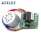4-фазный шаговый двигатель 28BYJ-48-5V + плата драйвера ULN2003 для Arduino 10 x шаговый двигатель + плата драйвера 10x ULN2003