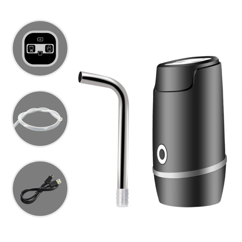

Automatic Home Water Bottle Pump USB Charging Drinking Fountain Water Dispenser