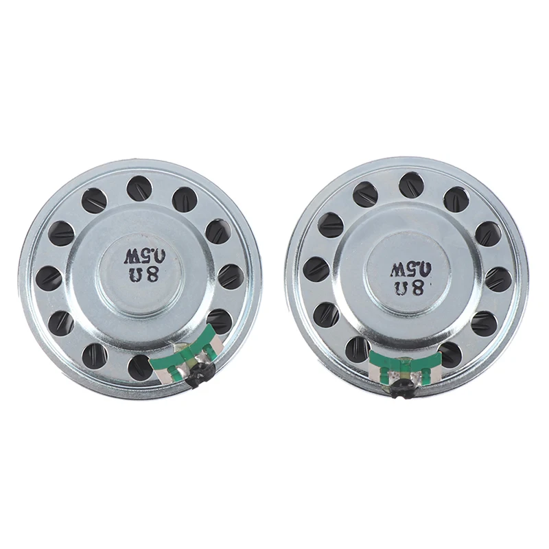 2 шт. ультратонкий мини-динамик 50 мм 8 Ом 0 5 Вт динамик детали ручного инструмента