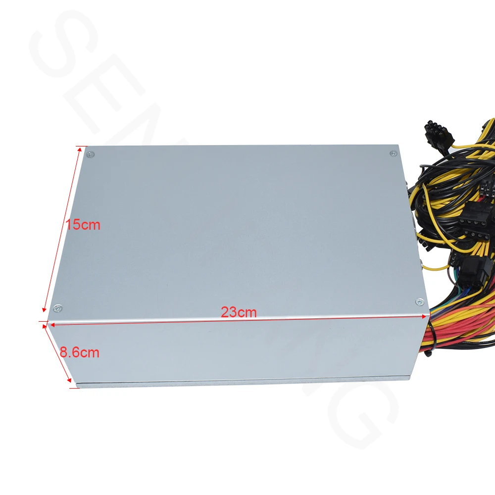 Блок питания 2000 Вт ATX Antminer PSU Майнинг блок для ПК Bitcoin Miner R9 380 390 RX 470/480 570 1060 A6 A7 S5 S7