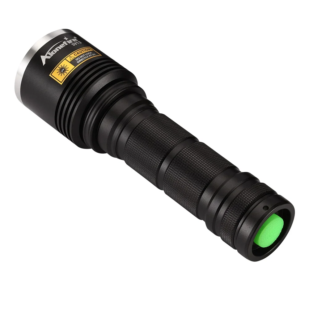 УФ-фонарь Alonefire SV13 15 Вт светодиодный 365 нм ультрафиолетовый невидимый | Лампы и