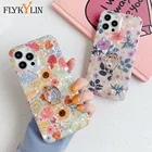 Силиконовый чехол с кольцом-держателем для Samsung Galaxy Note 20 S21 Ultra S20 FE S21 Plus A51 A71 A50 A70