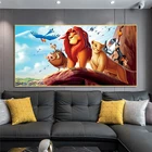 Картина из мультфильма Disney, аниме, Сумасшедший зоопарк, Картина на холсте, Настенная картина, современное нордическое украшение для дома, детской комнаты