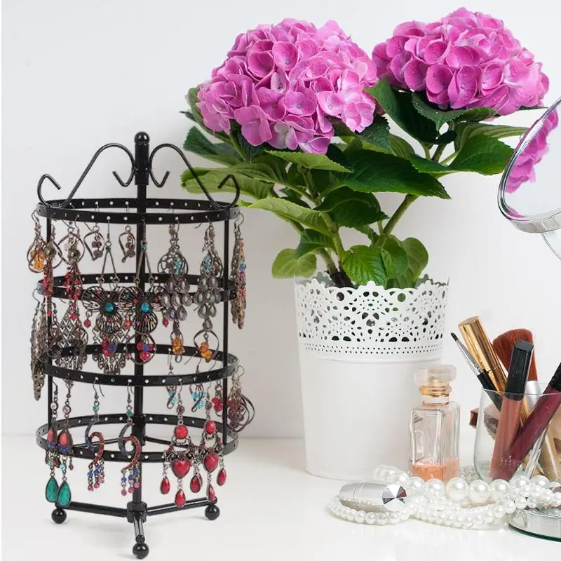 144 отверстия ювелирный органайзер подставка держатель модные серьги стеллаж для