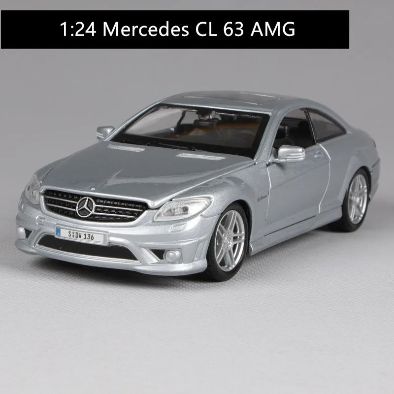CL-63-AMG Maisto 1:24 Mercedes-Benz AMG сплав гоночный автомобиль-трансформер модель автомобиля Моделирование Украшение автомобиля коллекция Подарочная игрушка - Цвет: CL-63-AMG