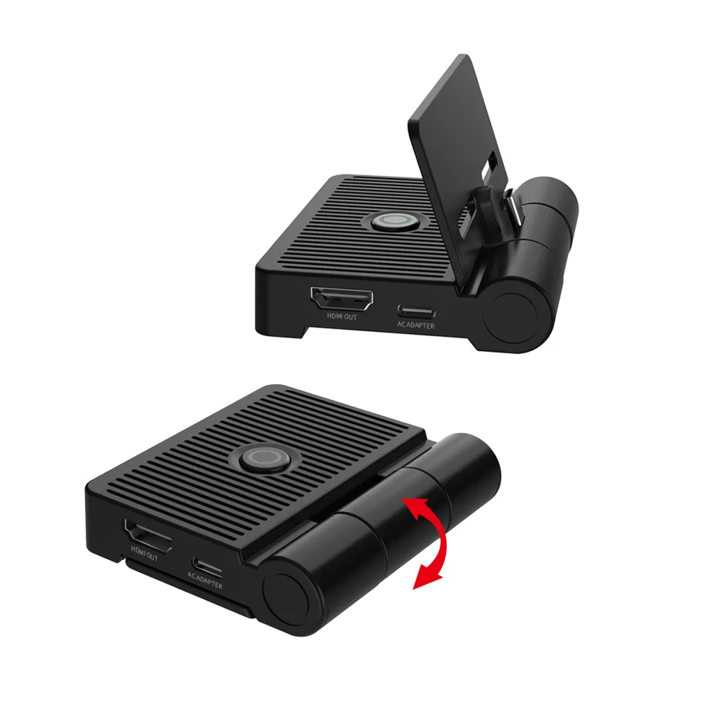 

Portable Mini Foldable HD 4K Video TV Converter Dock Charging Dock Station Stand Charger Holder for Nintend NS Switch Console
