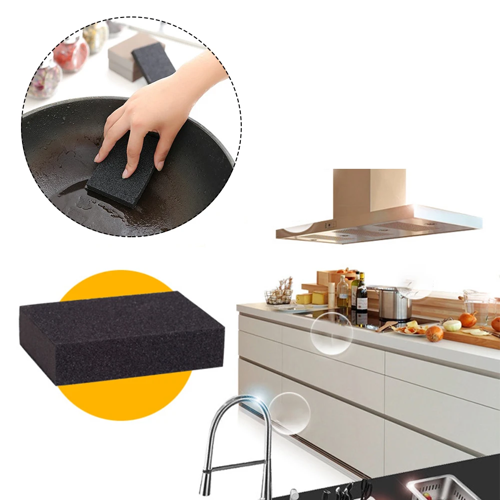 Multifunction Convenient Eco-friendly Emery Magic Sponge Cleaner Rub Pot Except Rust Cleaning Sponge for Kitchen Bathroom