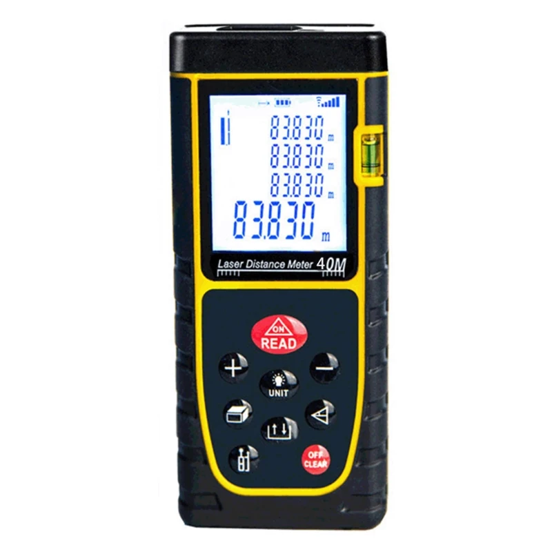 

Диапазон измерения 40/60/80/100 м, ручной инфракрасный диапазон измерения расстояния, перезаряжаемый