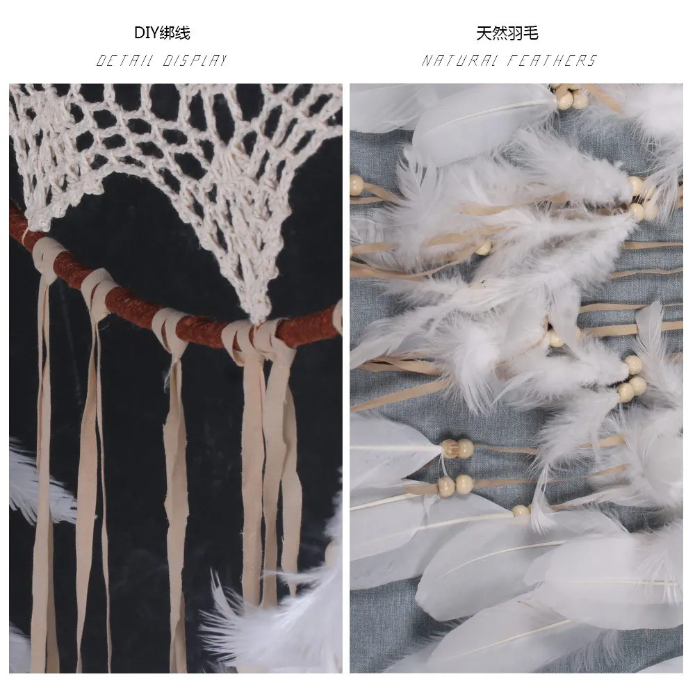 Оригинальный новый продукт кружевной Ловец снов чистая Nordic Главная Творческий