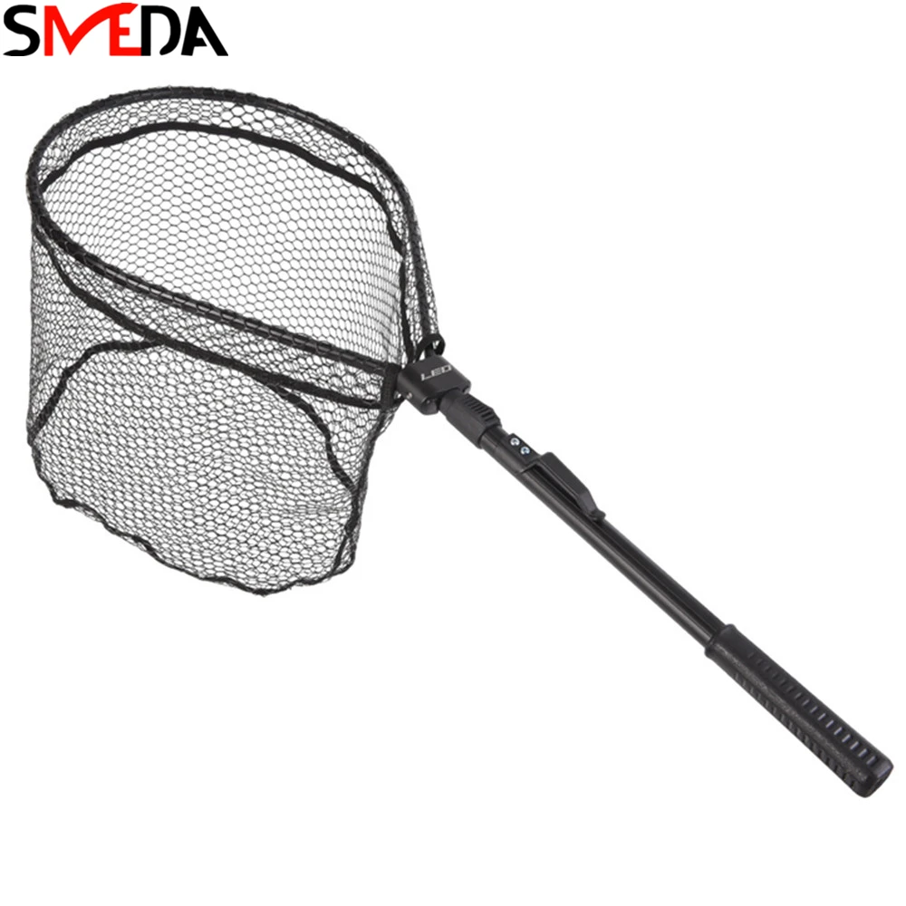 Рыболовные сети из алюминиевого сплава телескопическая складная рыболовная