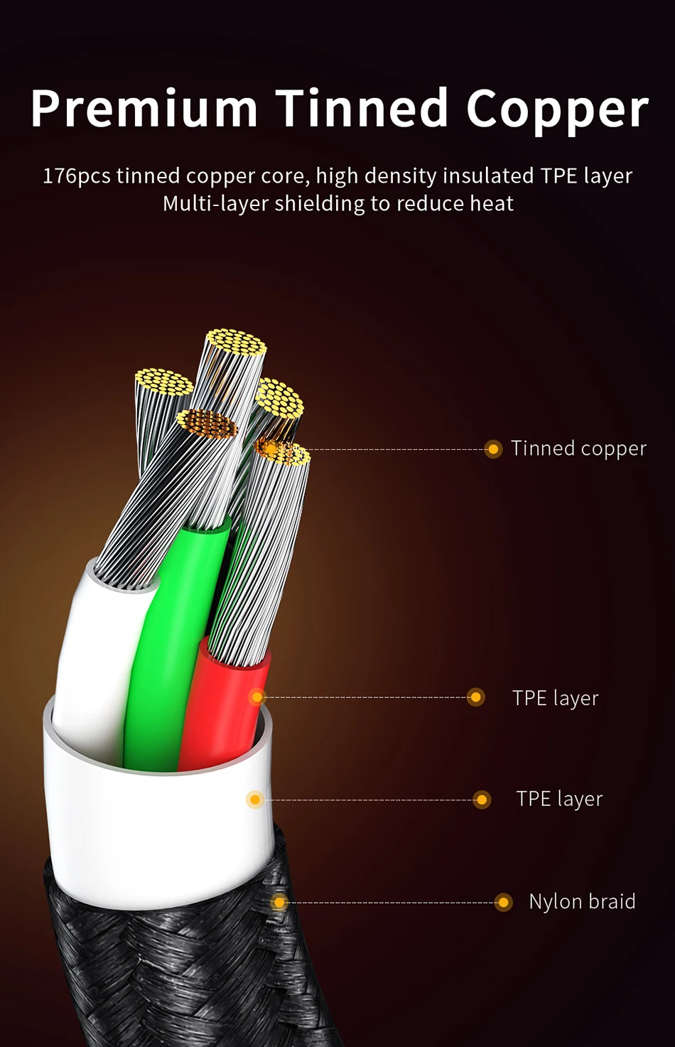 Магнитное зарядное устройство Essager Micro USB кабель для iPhone samsung Android Быстрая зарядка usb type C кабель 3 м type-C шнур Магнитный адаптер