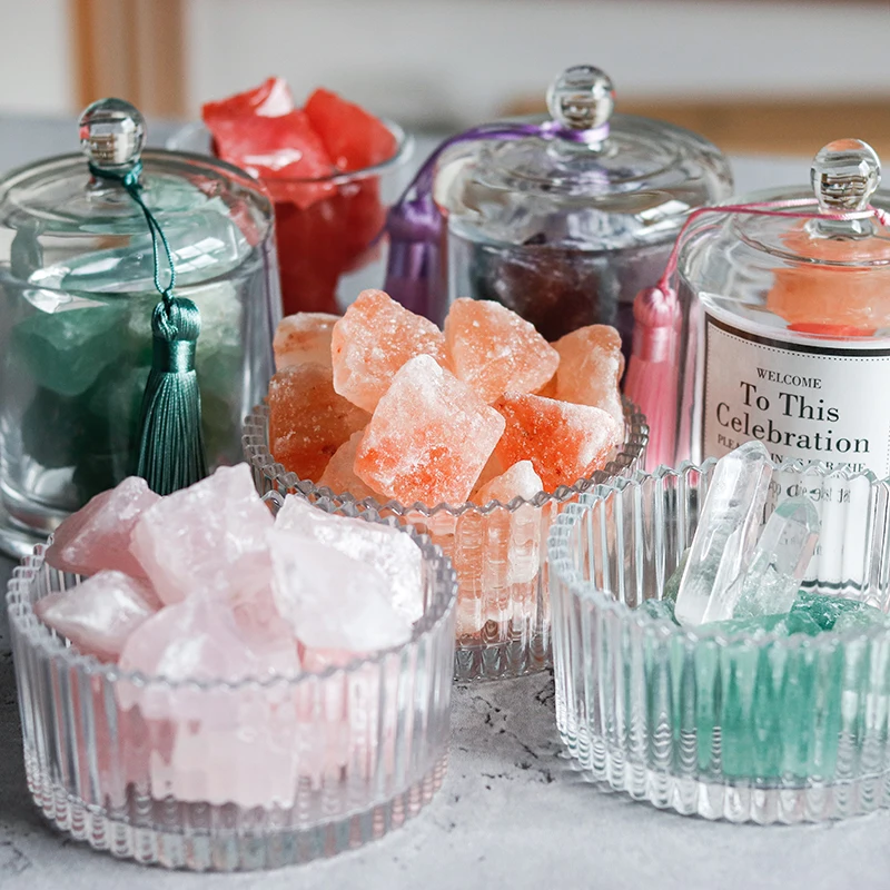 

100g creative aromatherapy color crystal diffuser stone handmade household indoor diffuser aromatherapy decorative ornaments