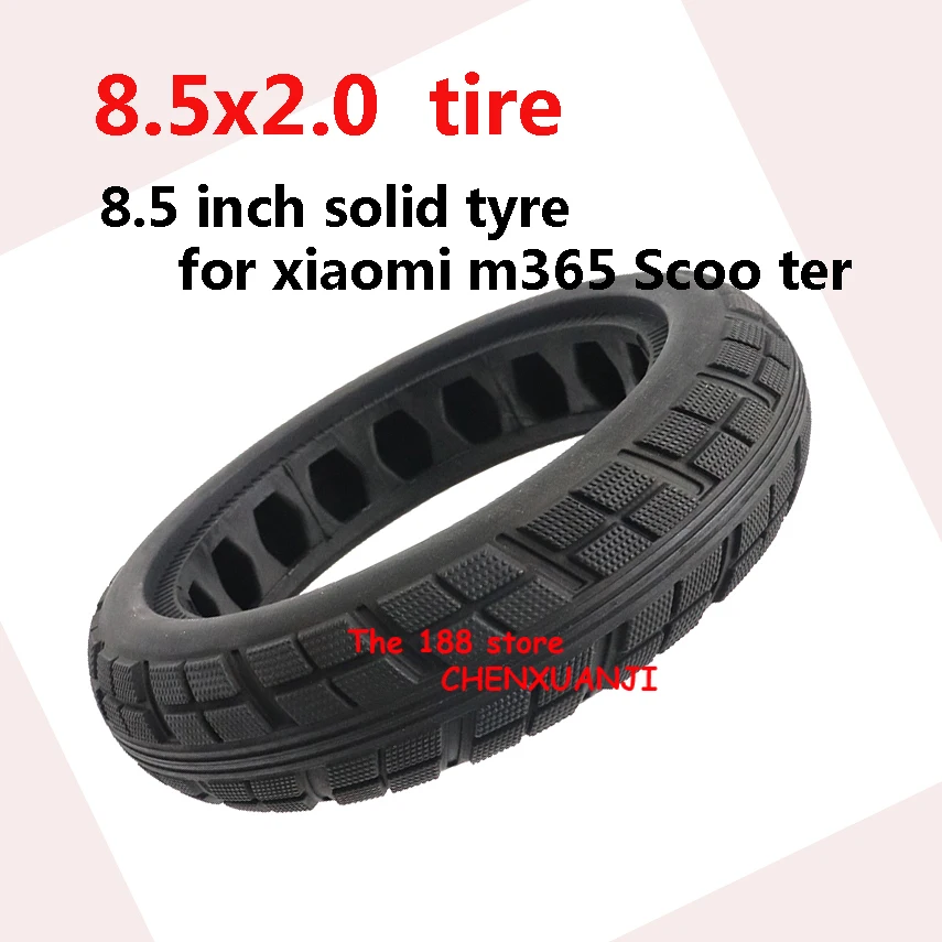 

8.5x2.0 Solid Tyre for Xiaomi Mijia M365 Electric Scooter Wheel for M365 Pro Shock Absorber Damping Rubber Solid Tire '8 1/2x2