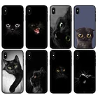 Чехол из ТПУ для Xiaomi Redmi 7A 8 8A 9 9A 9C, чехол для Redmi Note 8T 8 Pro T Note 9 9S 9 Pro, чехол с черным кошачьим глазом
