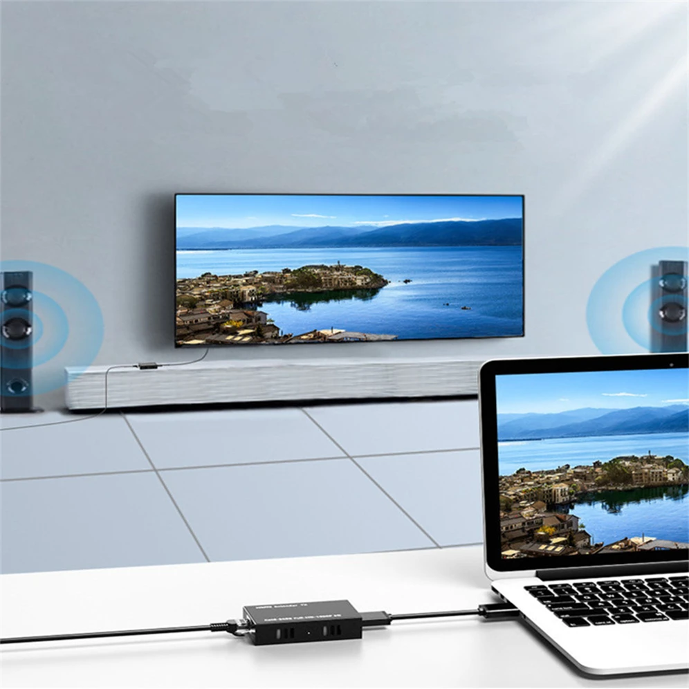 HDMI удлинитель Grwibeou Cat5e Cat 6 Ethernet IP TCP сигнал Lan преобразователь 1080p 3D передатчик