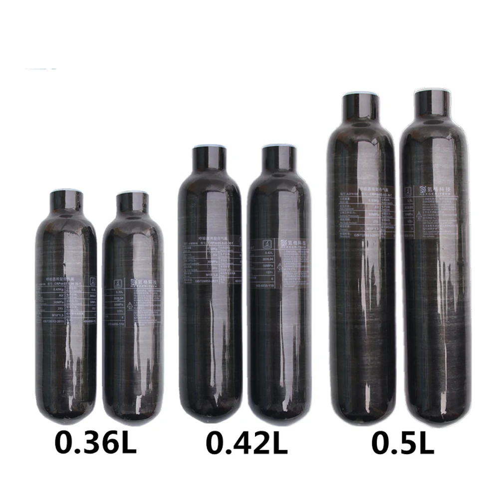 Газовый баллон из углеродного волокна объемом 0 42 литра бак для пейнтбола и