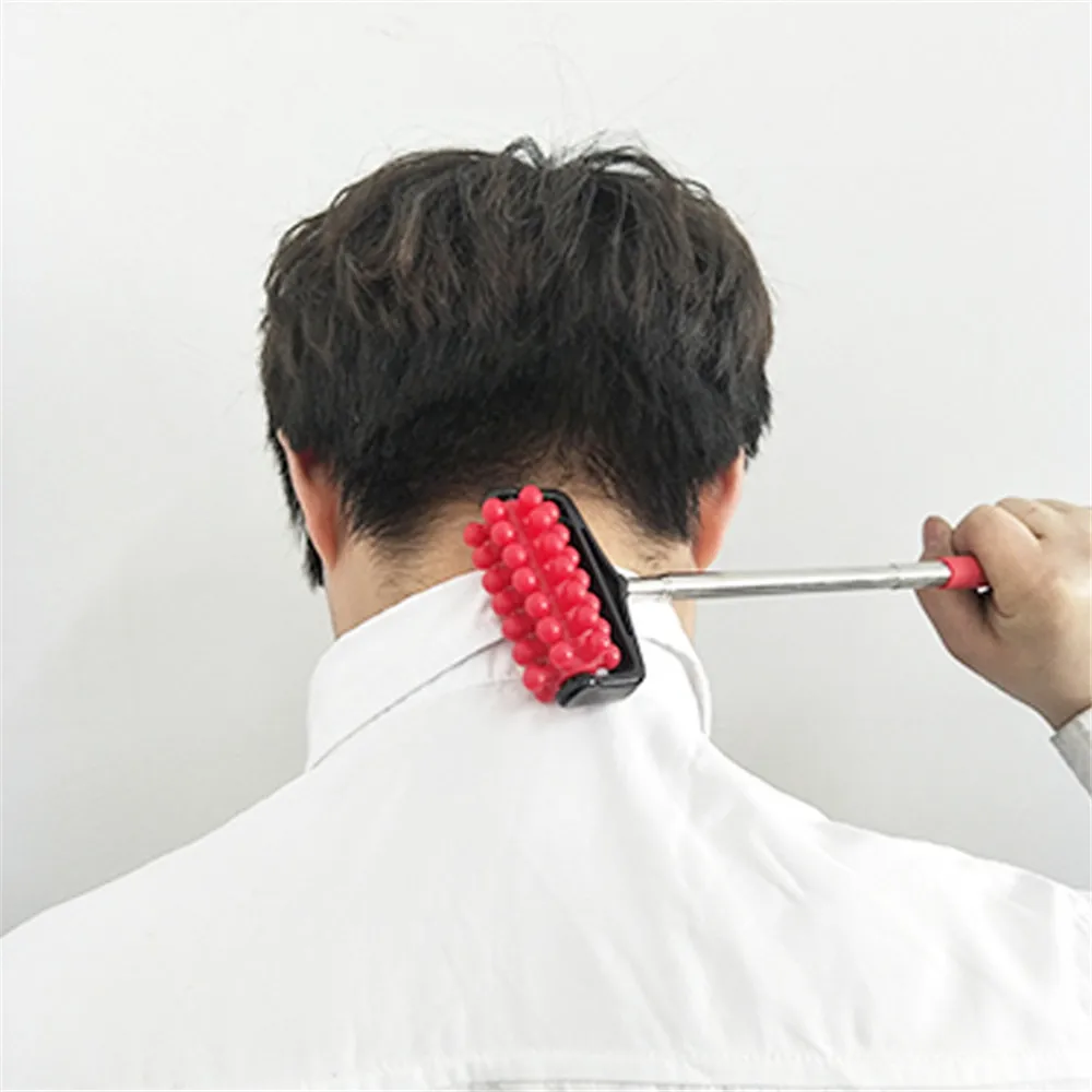 

1pc Stainless Steel Claw Back Scraper Telescopic Retractable Back Scratcher Extendible Body Massage Hackle Itch Stick