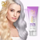 Шампунь для волос PURC No Yellow Blonde, антилатунный фиолетовый шампунь Ulta Beauty Care, блестящая краска для волос, 100 мл
