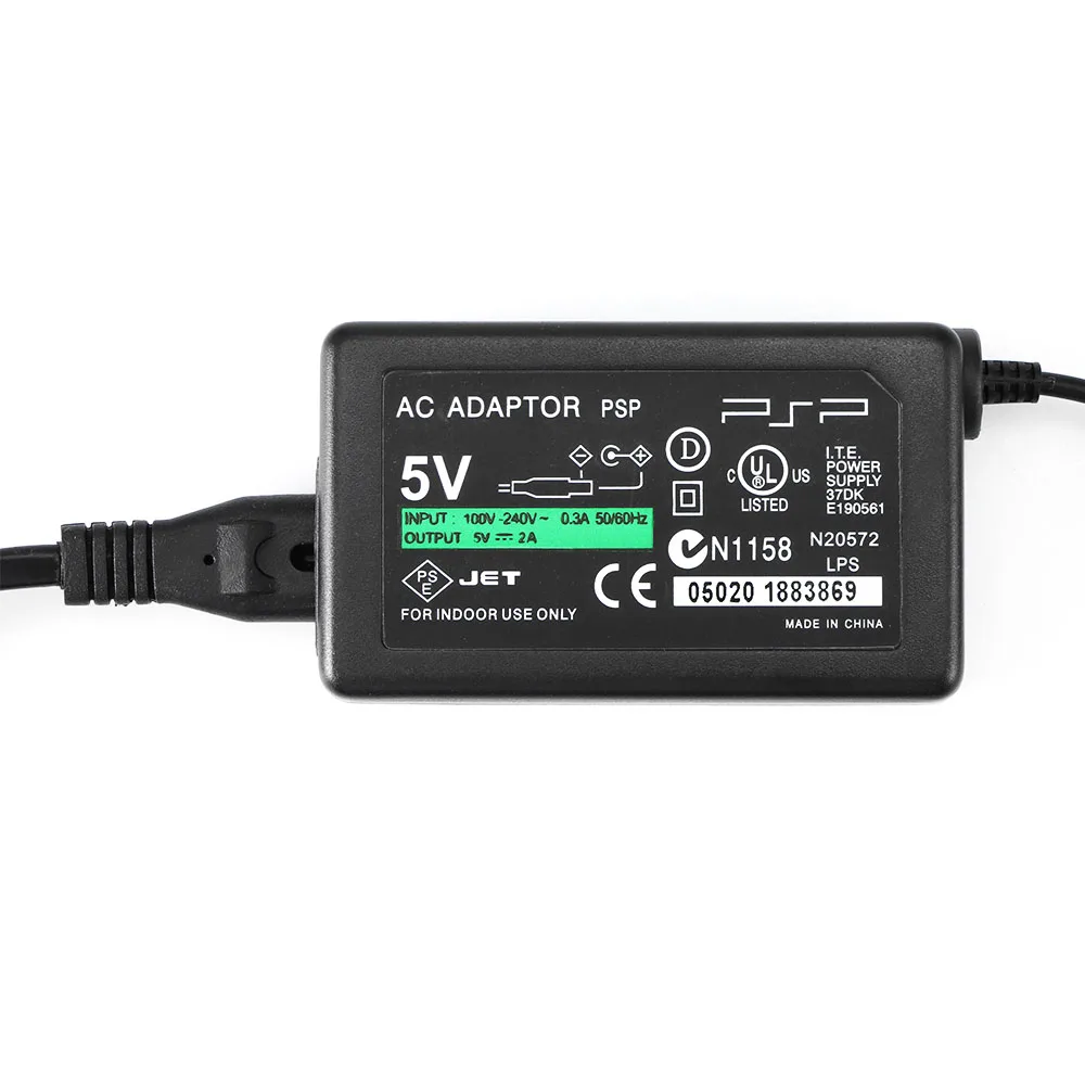 

2021 New Sony PlayStation Portable PSP1000 AC adapter power adapter PSP charger power supply US/EU/UK 5V household AC adapter