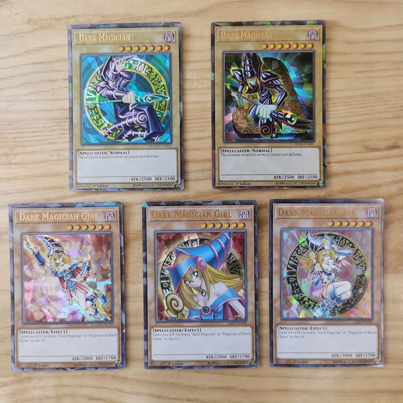 Yu Gi Oh-cartas de Anime japon&eacute;s para ni&ntilde;os, juguete para regalo, 72 diferentes, ingl&eacute;s, drag&oacute;n gigante, soldado, Sky Dragon Flash, 72 Uds.-3