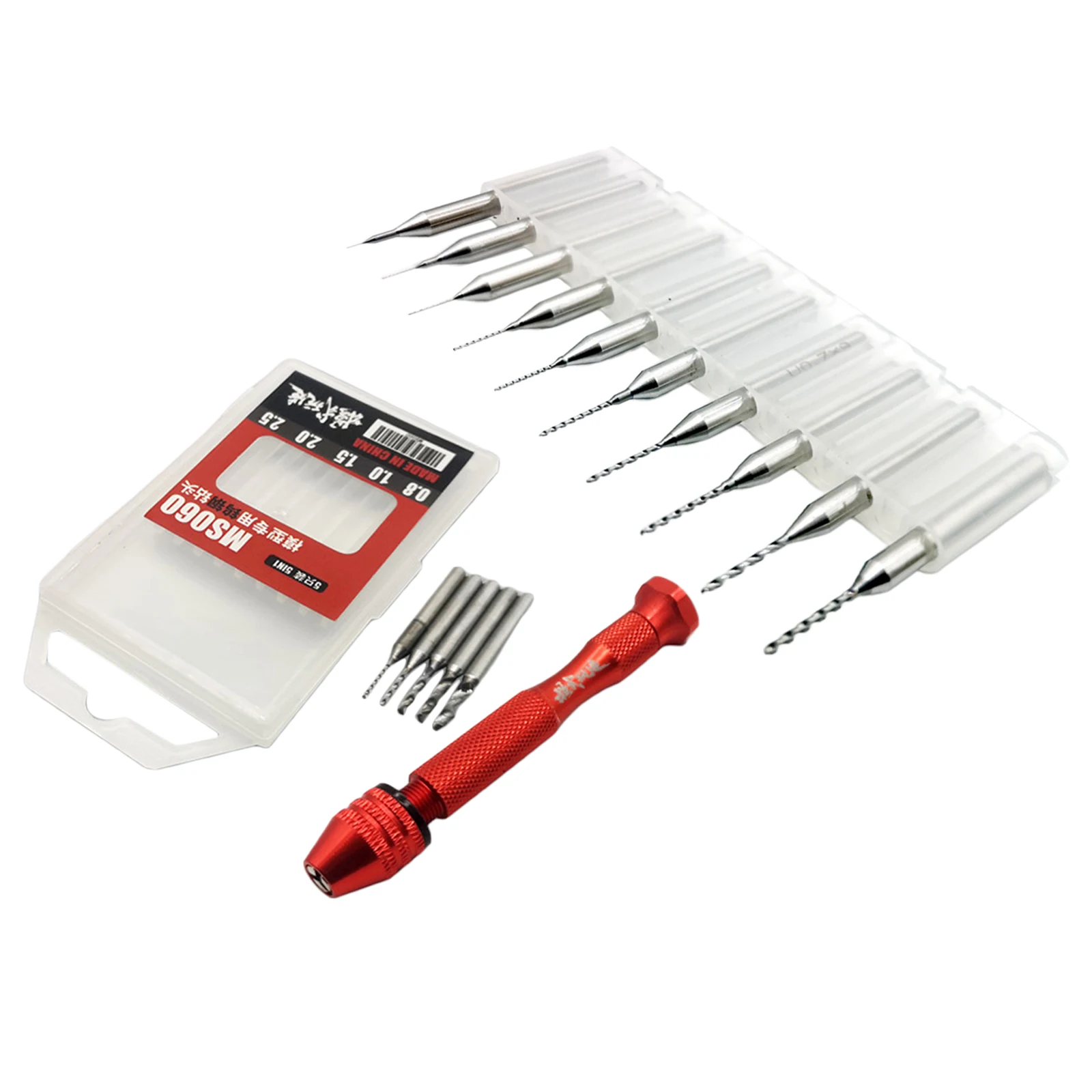 

Hand Drill Set Mini Twist for Gundam Toys, Carving Craft DIY Model Making, for Metal Plastic Wood, Manual Work