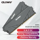 Оперативная память Gloway ddr4, 3200 МГц, 8 ГБ, 16 ГБ, 32 Гб (2x8 ГБ), комплект, одиночный 3000 МГц, совместим с 2666 МГц для настольной памяти с радиатором