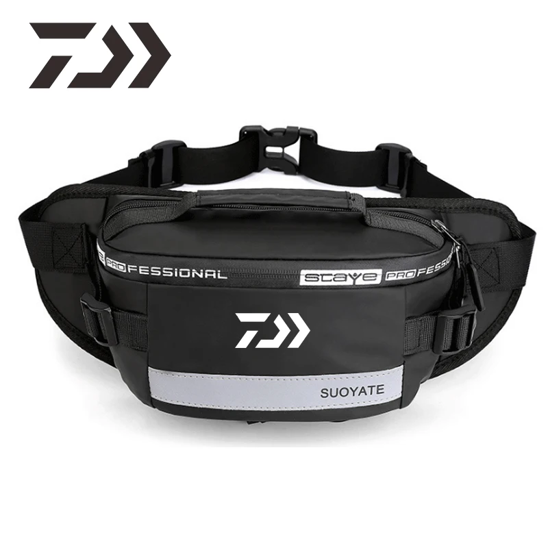 

Мужская поясная сумка для рыбалки Daiwa, повседневная сумка для рыбалки, велоспорта, Походов, Кемпинга, спортивная сумка-мессенджер Daiwa, одежда...