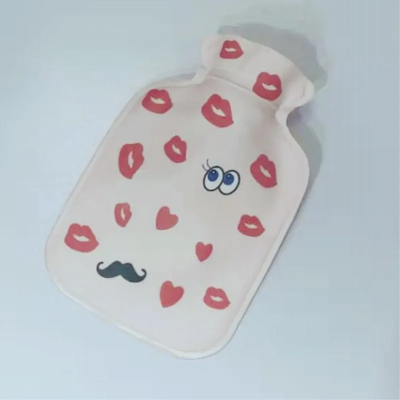 1 шт. милые Мультяшные теплые бутылки с горячей водой модные мини ПВХ удаляемый моющийся зимний дом согревающие продукты