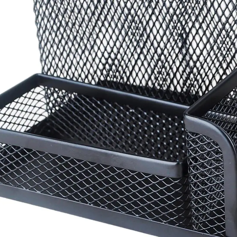 

Multi-functional Desk Organizer Mesh Metal Pen Holder Stationery Container Storage for Home Office Supplies Accessories