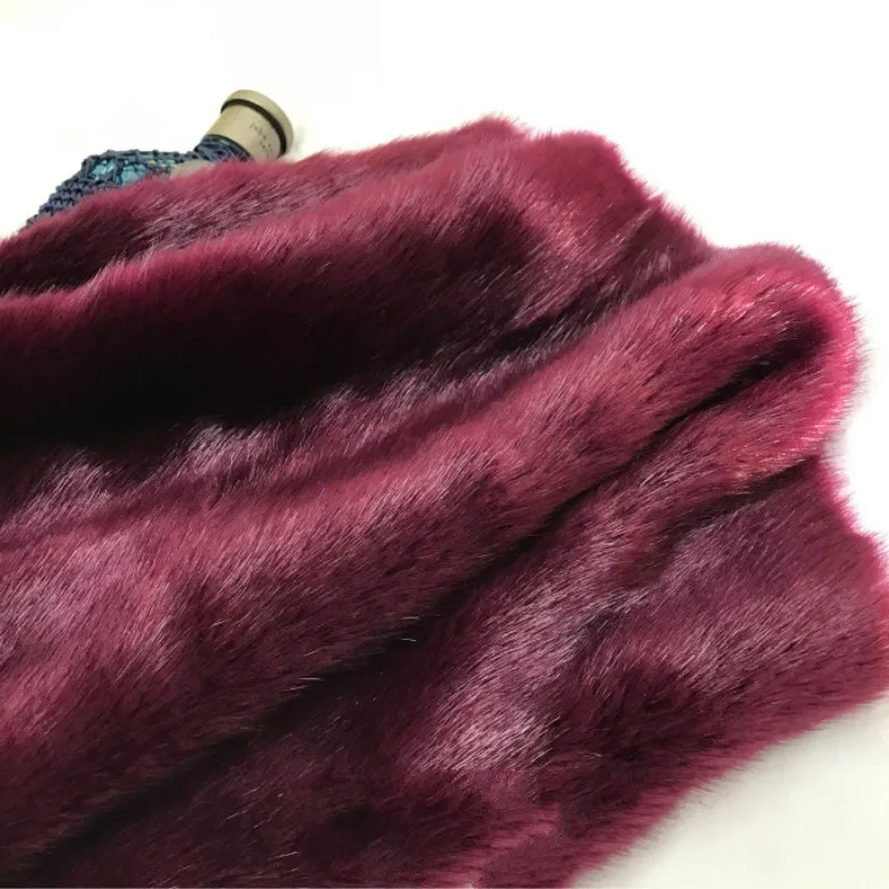 Искусственная норковая меховая трава искусственный мех ткань подушка