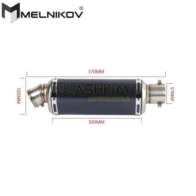 

Motorcycle Exhaust Escape Muffler Middle Link Pipe Slip On For YAMAHA FZ1 N F S FAZER FZ1 FZ1N FZ1000 2005 to 2016 Exhaust