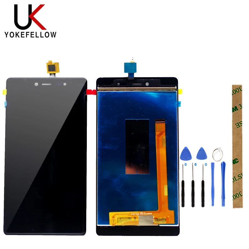 Мобильный телефон lcd s для Wiko Fever 4G ЖК-дисплей сенсорный экран стеклянная панель в сборе