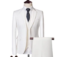 suit suit male 2021 spring and autumn high end custom business blazers three piece slim large size multi color boutique suit
