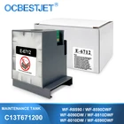Резервуар для чернил T6712, T671200 для обслуживания принтера Epson workpro WF-6090, WF-6590, WF-8090, WP-8010, WP-8510, WF-8590