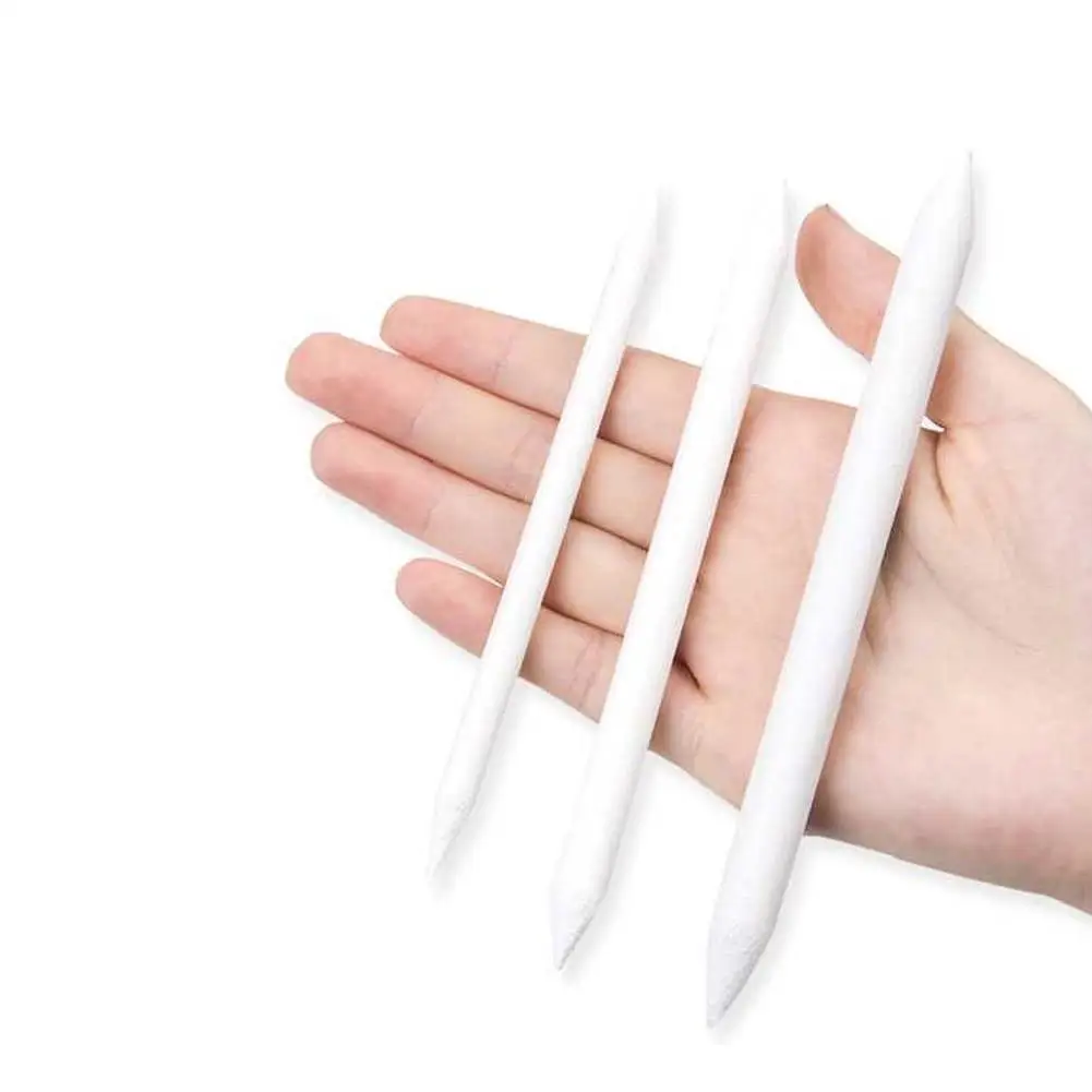 

3 Size Smudge Tortillon Stump Sketch Shadows Tool Pen Drawing Rice White Art Art Paper Pen White Drawing X7Q1