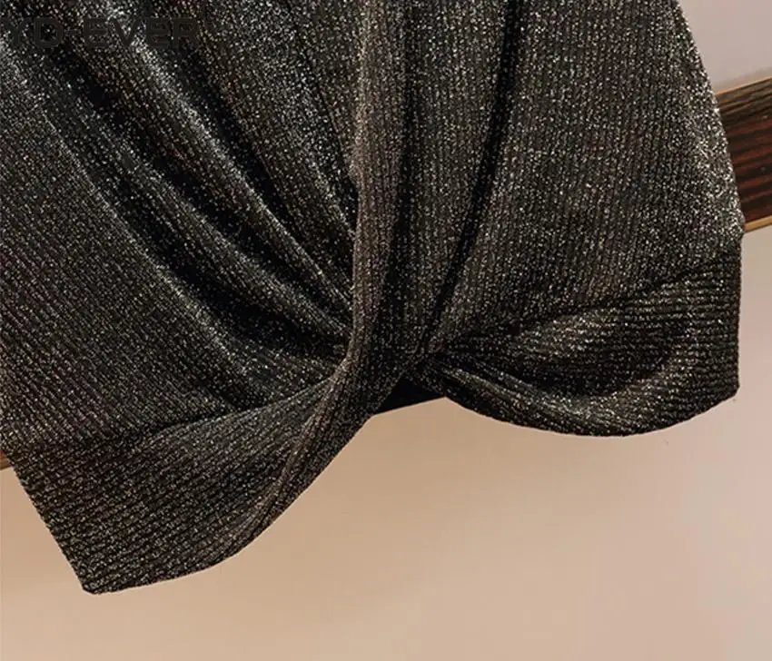 Женский летний спортивный костюм оверсайз черный с коротким рукавом топ