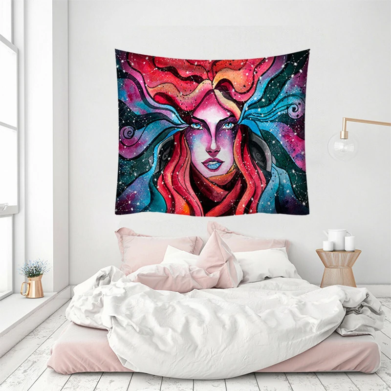 Гобелен с черепом антикварный домашний декор настенный богемный Прямая поставка