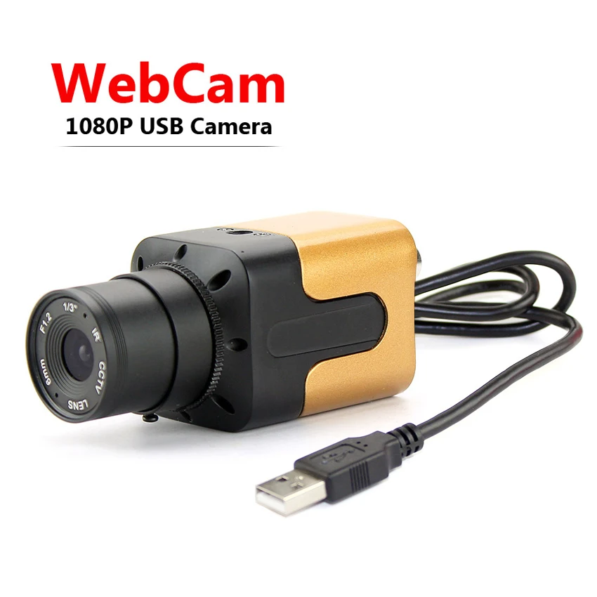 Веб-камера Mini PC в металлическом корпусе с объективом 6 мм 720P 1080P USB | Компьютеры и