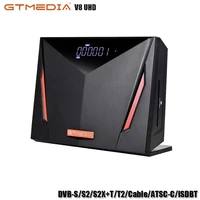 gtmedia v8 uhd satellite receiver receptor builtin wifi support t2 mi h 265 ddvb ss2s2xtt2cableatsc cisdbt tv receiver