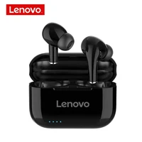 original lenovo lp1s wireless bluetooth earphone tws wireless in ear earbuds waterproof sport headphone noise reduction