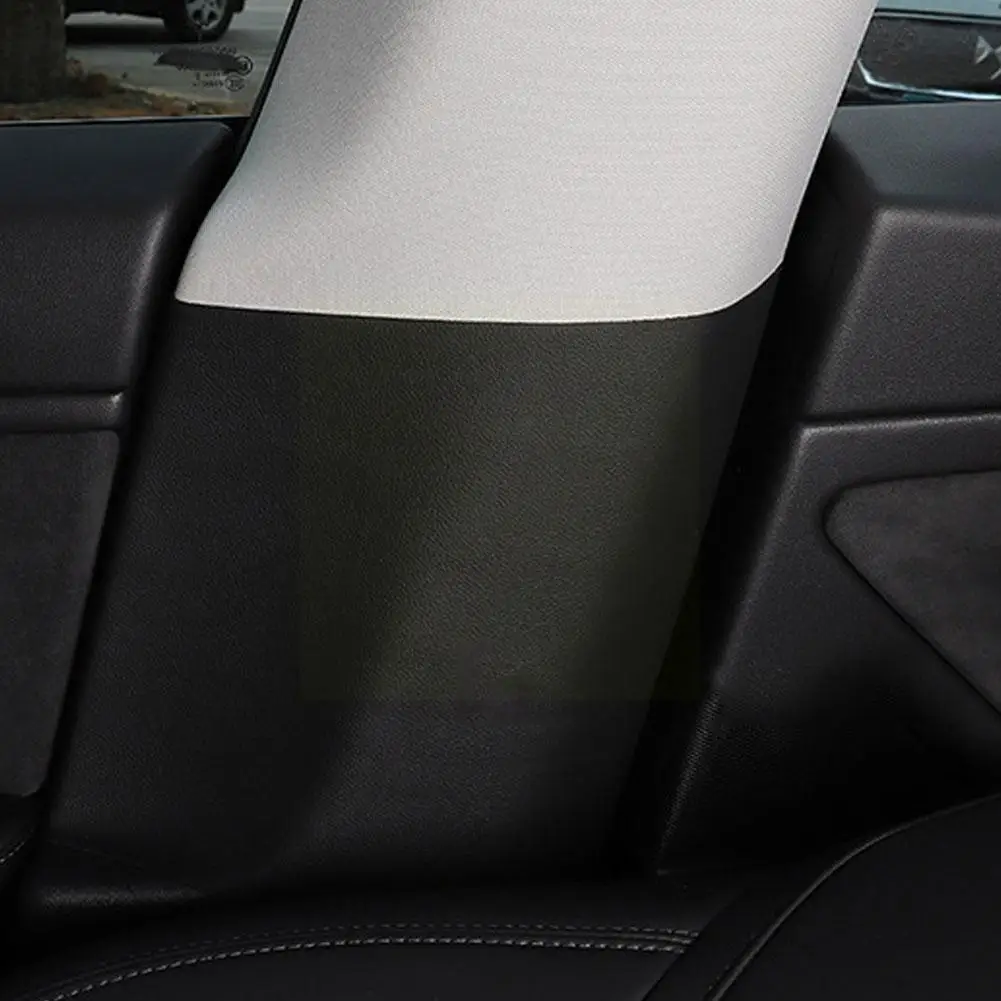 Устойчивые к царапинам кожаные защитные наклейки на внутренней стороне B-pillar