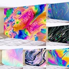 Волшебная психоделические гобелен настенный, натуральный камень, роскошное гуашь гобелен с пейзажем психоделические гобелены домашний декор стен