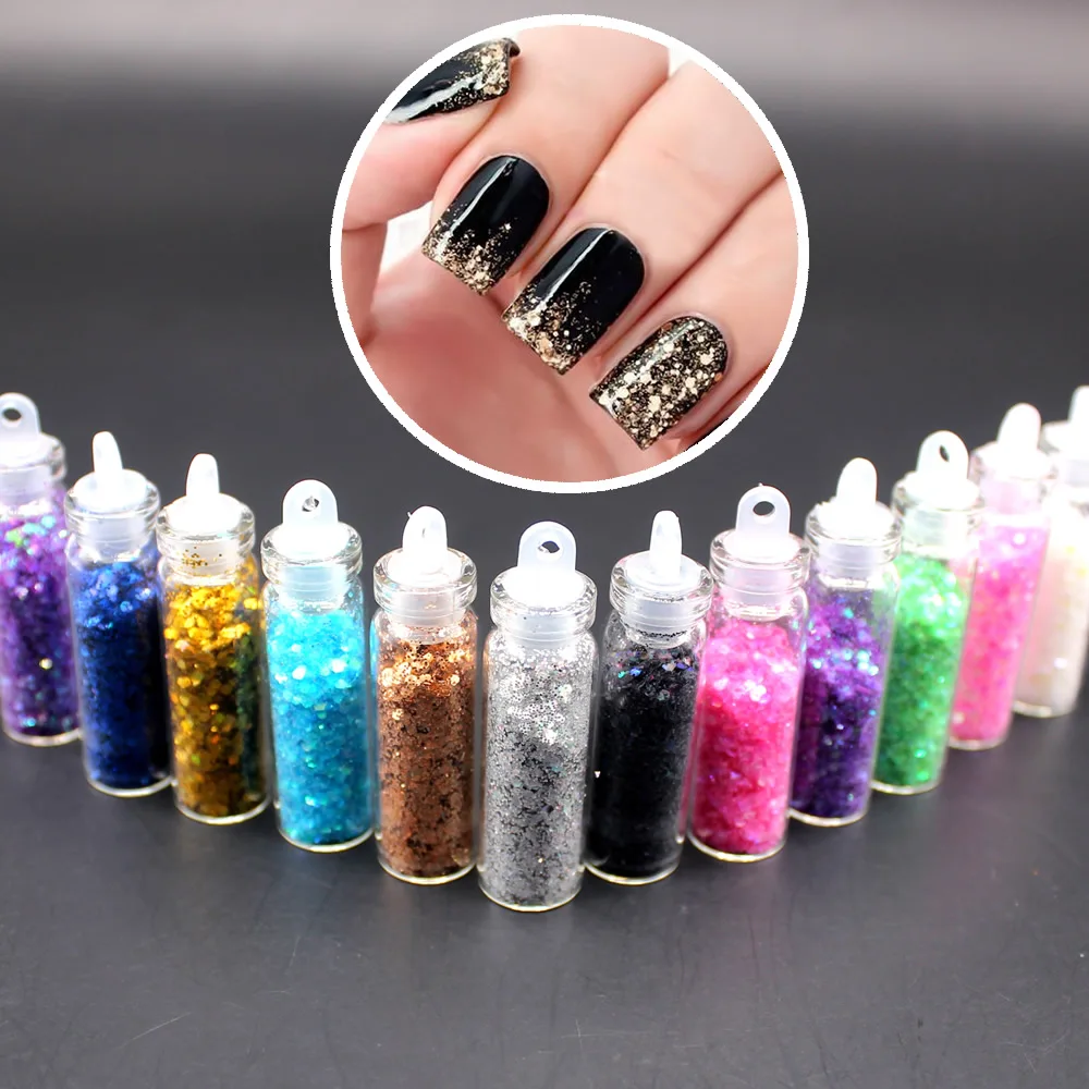 2018 Hot Mixed Color Blue Red Nail Stone AB Rhinestone Irregular Beads Manicure Nails Art Decorations Crystals | Красота и здоровье