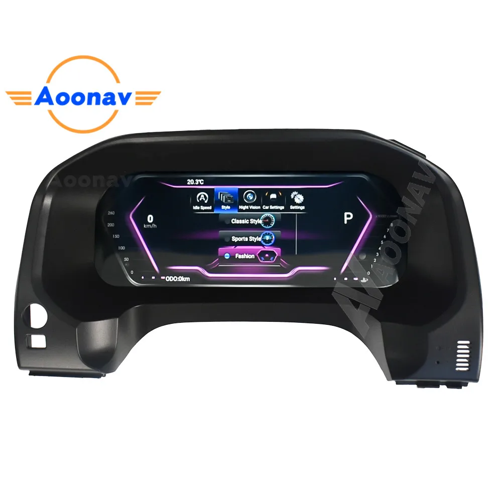 

Android 9.0 Car LCD Meter instrument dashboard screen GPS Navigation For Toyota Land Crusier Prado 2010-2020 Multimedia player