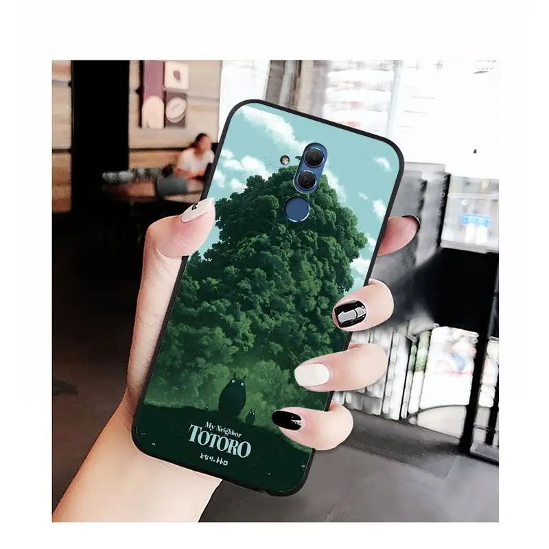MaiYaCa Cute Totoro Spirited Away Ghibli Miyazaki Anime Phone Case for Huawei Mate 10 20 Lite 20X Mate20 Pro Mate9 Nova3 3i | Мобильные