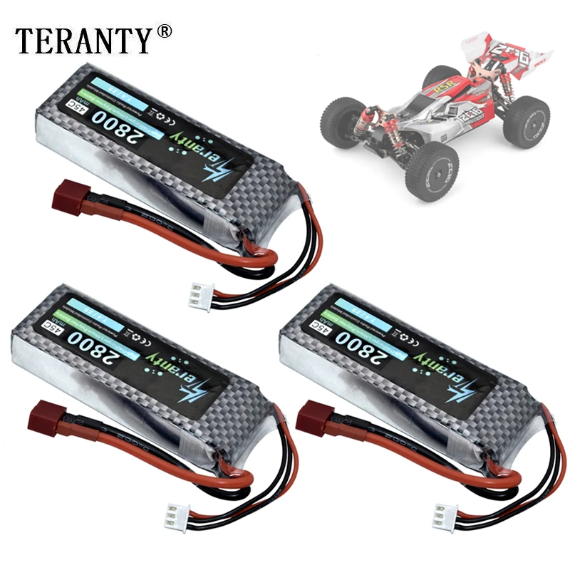 

Upgraded 2s 7.4 V 2800mAh Wltoys 144001 car Lipo battery for Wltoys 1/14 144001 RC car boat upgraded Lipo battery 1-5PCS