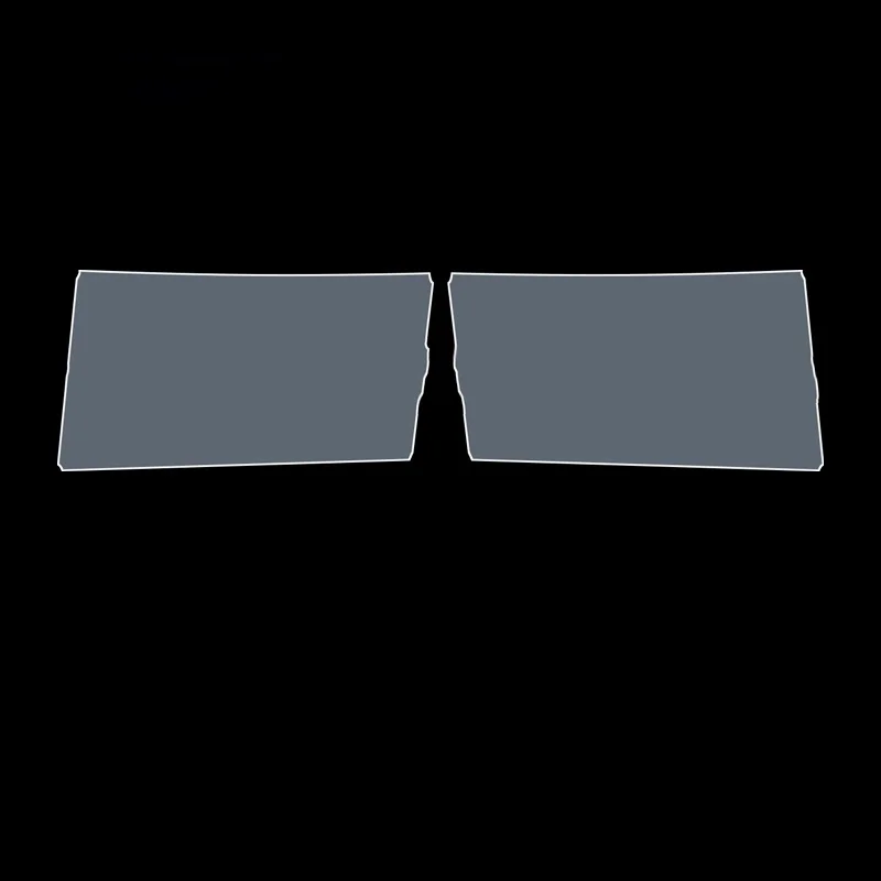 

TPU Car Side Window Center Pillar B C Pillar Protectiive Sticker Headlight Film For Land Rover Defender 110 2020 Accessories