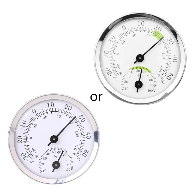 

Алюминиевый сплав, аналоговый измеритель влажности, термометр, стабильный датчик температуры, портативный настенный комнатный уличный мин...