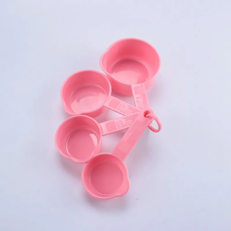 10 шт. розовый экологический пластиковый мерный набор для чашки жареная мерная