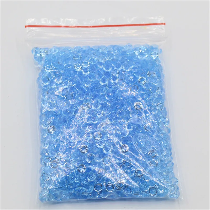 light blue 200 штук 4,5 мм акриловые пластиковые алмазные игровые пешки для настольных игр, аксессуары для счетчиков разных цветов - Цвет: light blue